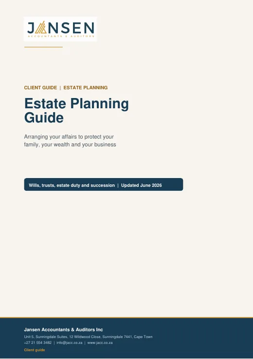Estate Planning Guide cover