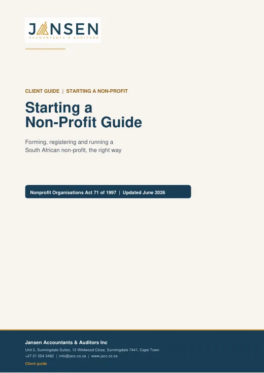 Starting a Non-Profit cover